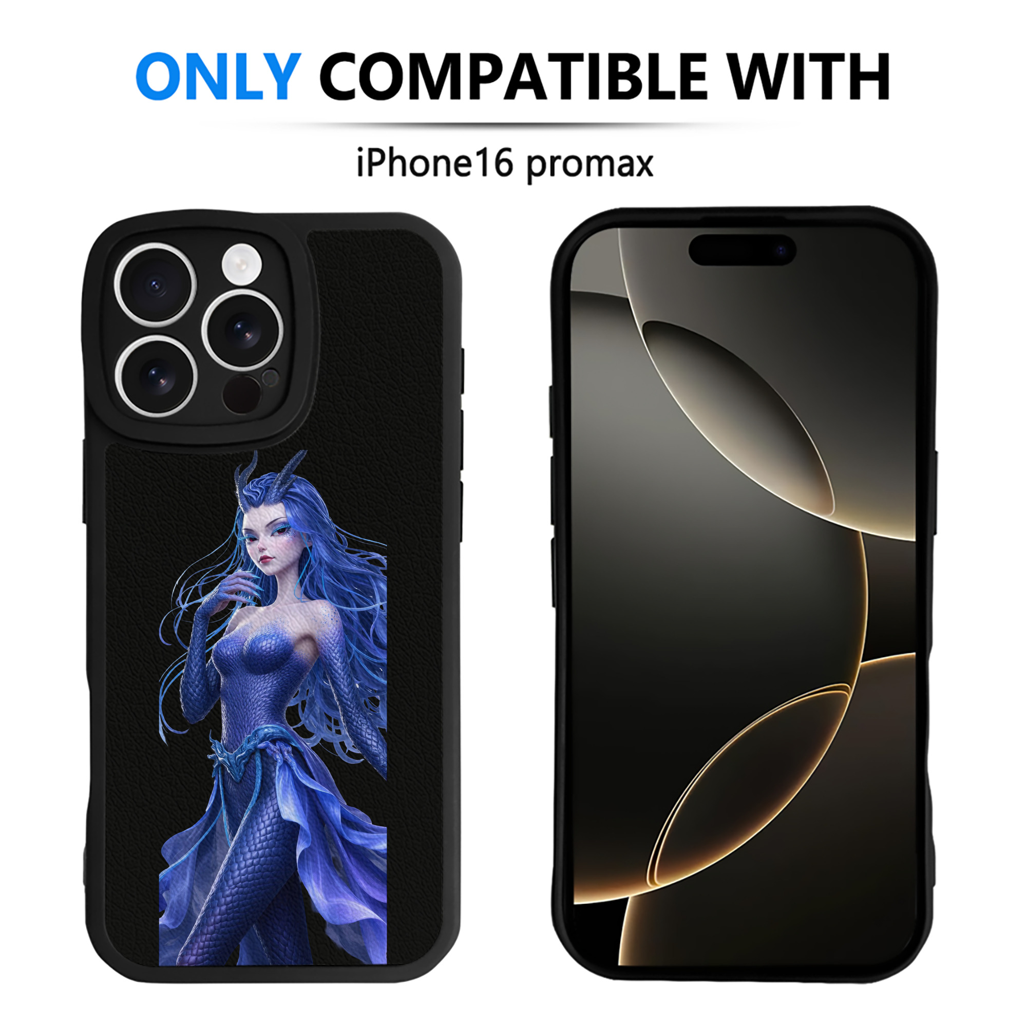 （画像用） Ne Zha 2 ナタ 魔童の大暴れ 【iPhone 16シリーズ対応】シリコンスマホケース（レザー調） 材質：シリコン